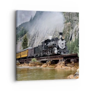 Vászonkép - Hova? Hova? - 40x40 cm