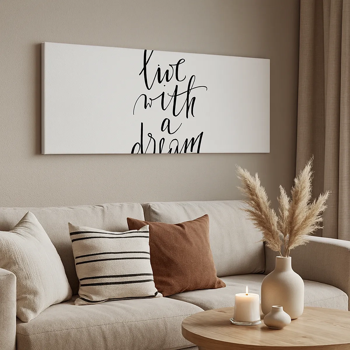 Vászonkép - Természetesen - 30x30 cm