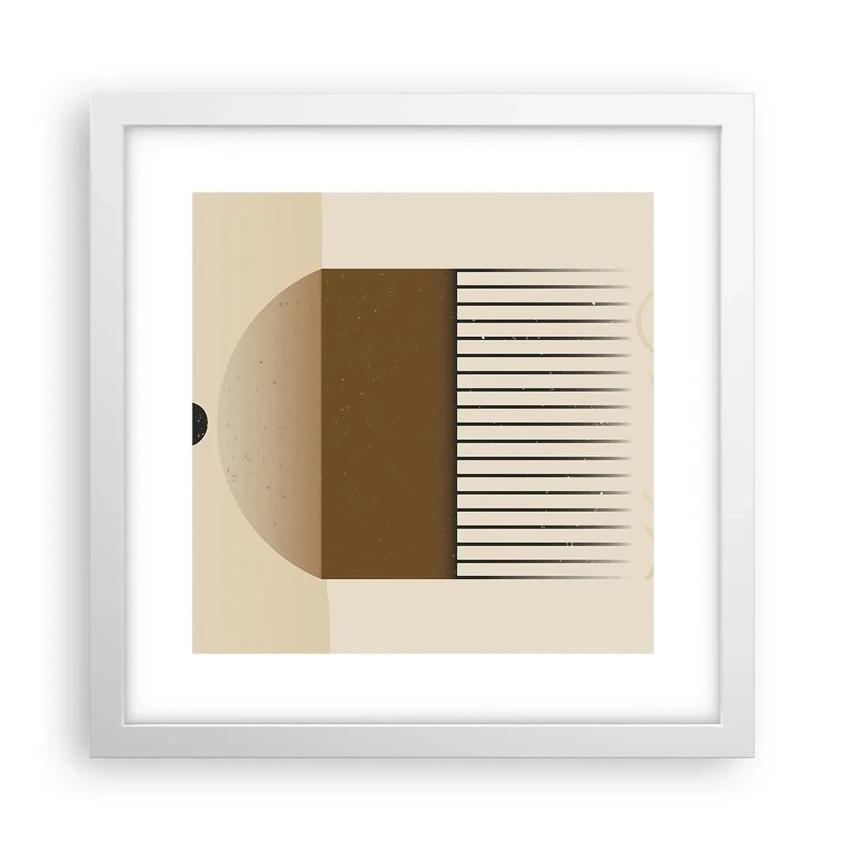 Poszter fekete keretben - Különféle államok - 30x30 cm