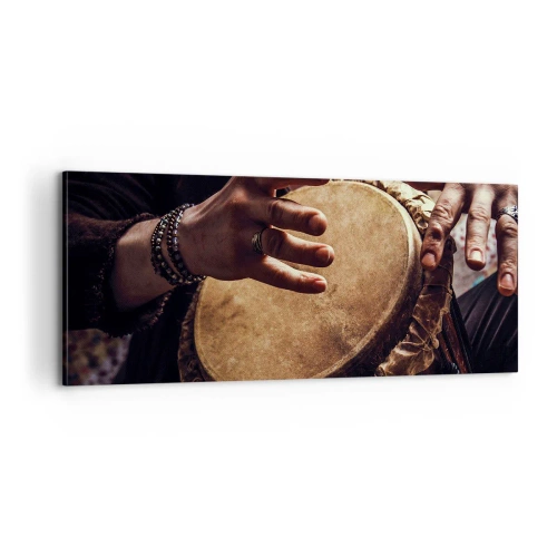 Vászonkép - A szív ritmusában - 100x40 cm