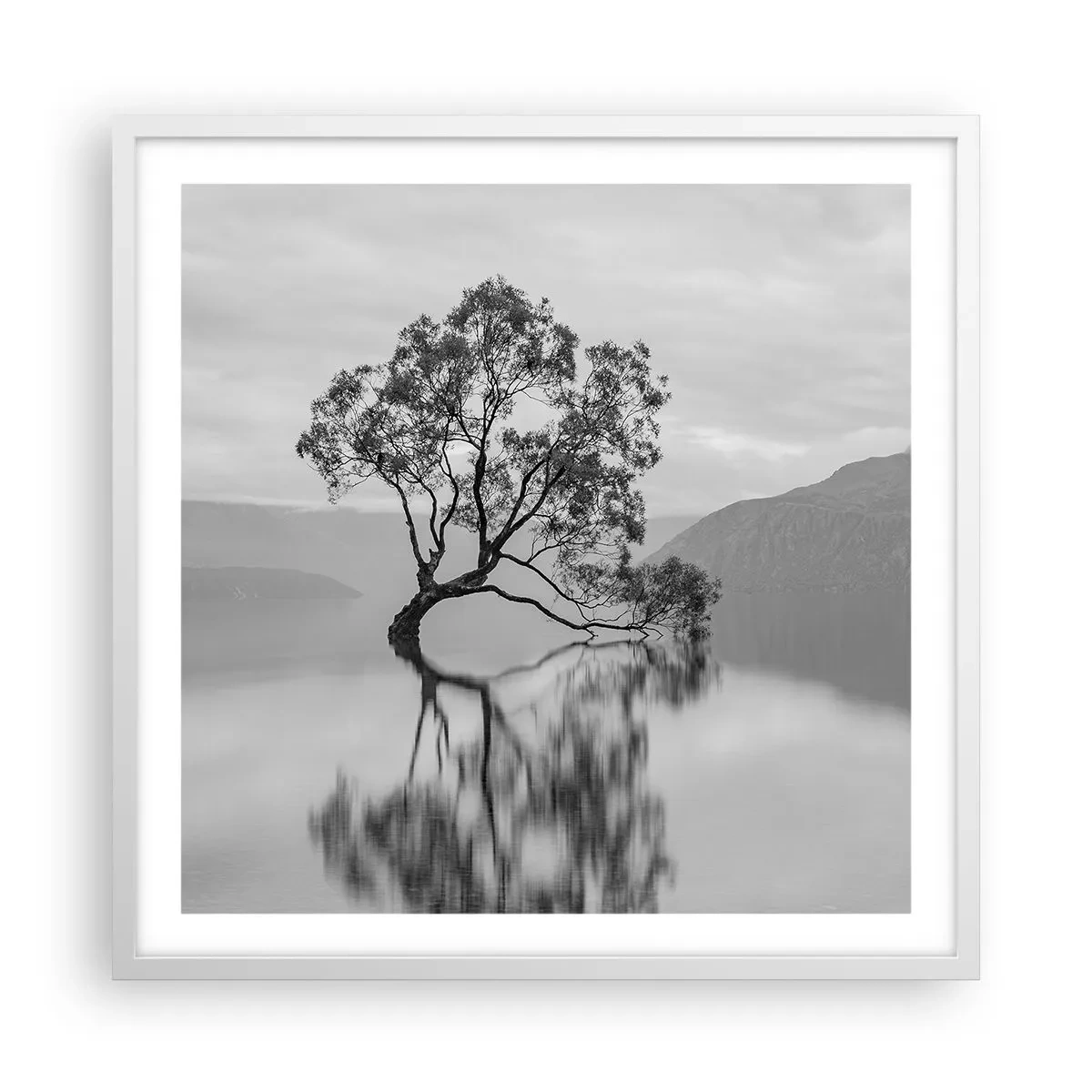 Poszter fekete keretben - Van egy ilyen ország - 60x60 cm