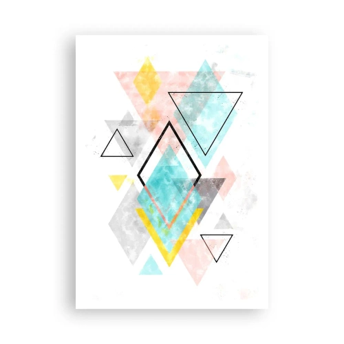 Poszter - Geometriai játék - 70x100 cm