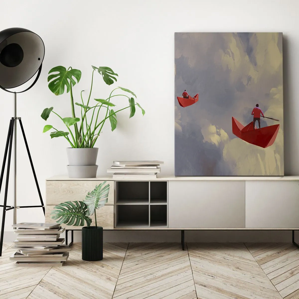 Vászonkép - Álmodozók expedíciója - 45x80 cm