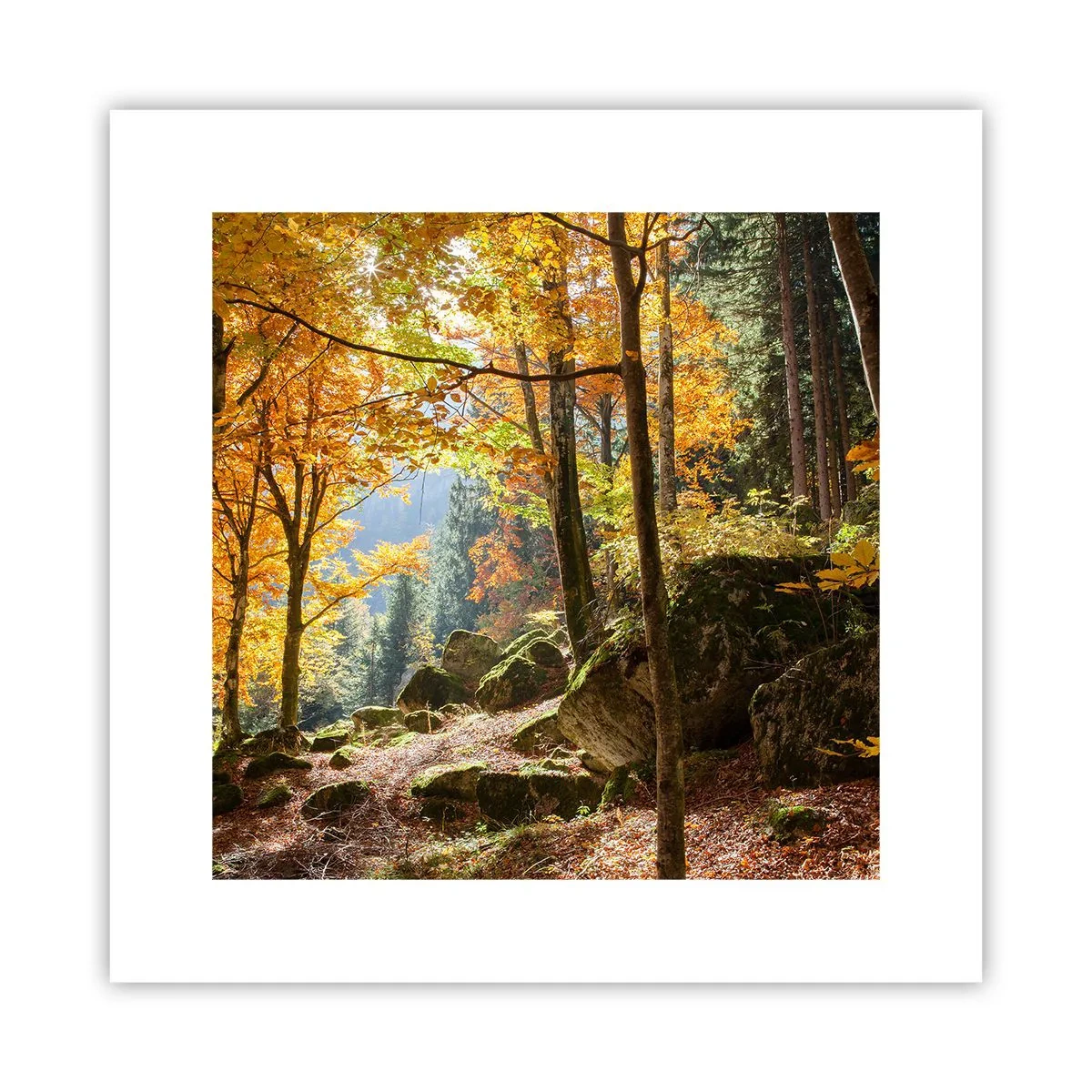 Poszter - Itt az ideje a pihenésnek - 30x30 cm