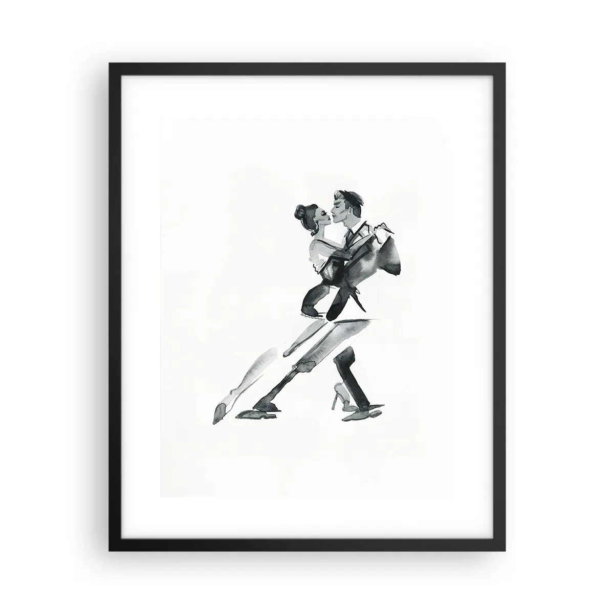 Poszter fehér keretben - Egy ütemben - 40x50 cm