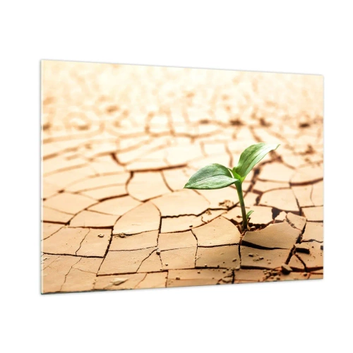 Üveg kép - Az élet fékezhetetlen ereje - 100x70 cm