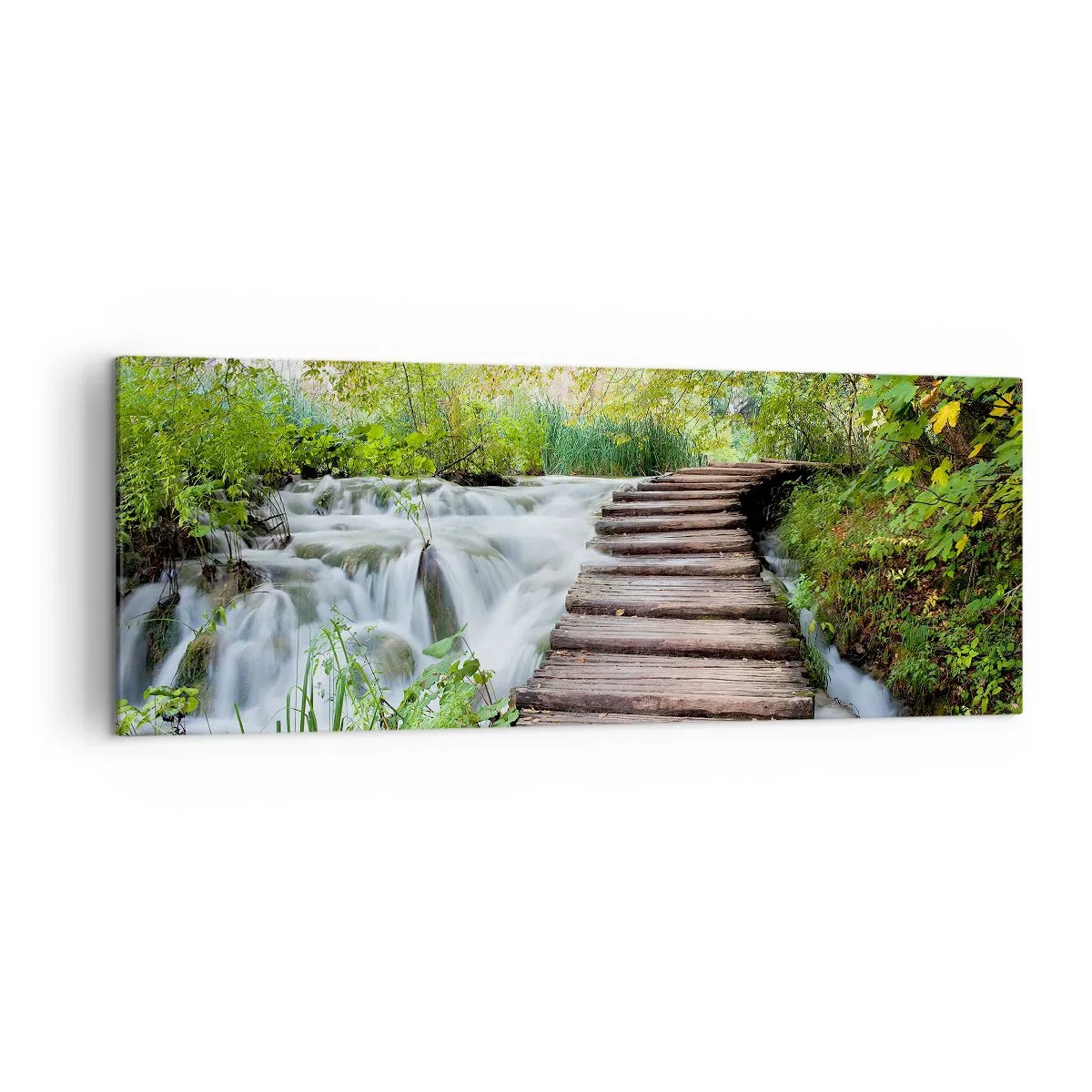 Vászonkép - A víz egyáltalán nem csendes - 140x50 cm