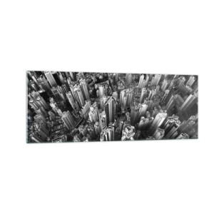 Üveg kép - Továbbra is feljebb és feljebb - 140x50 cm