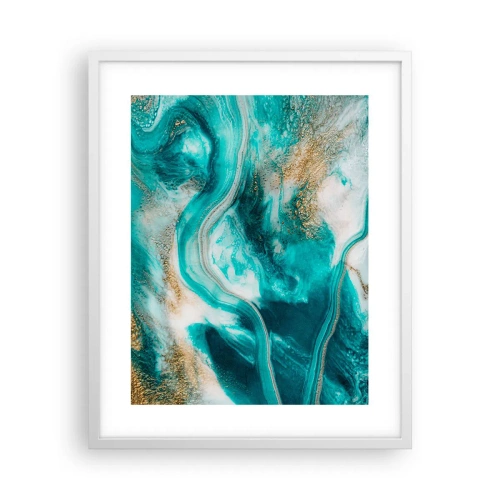 Poszter fekete keretben - Az arany folyó - 40x50 cm