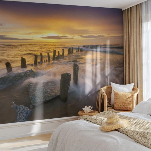 Fotótapéta Premium Canvas - A Balti-tenger nyers szépsége - Tájkép, Balti-tenger, Strand - 250x175 cm