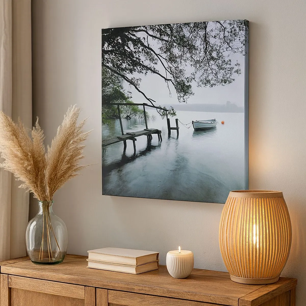 Vászonkép - Már pihensz - 30x30 cm