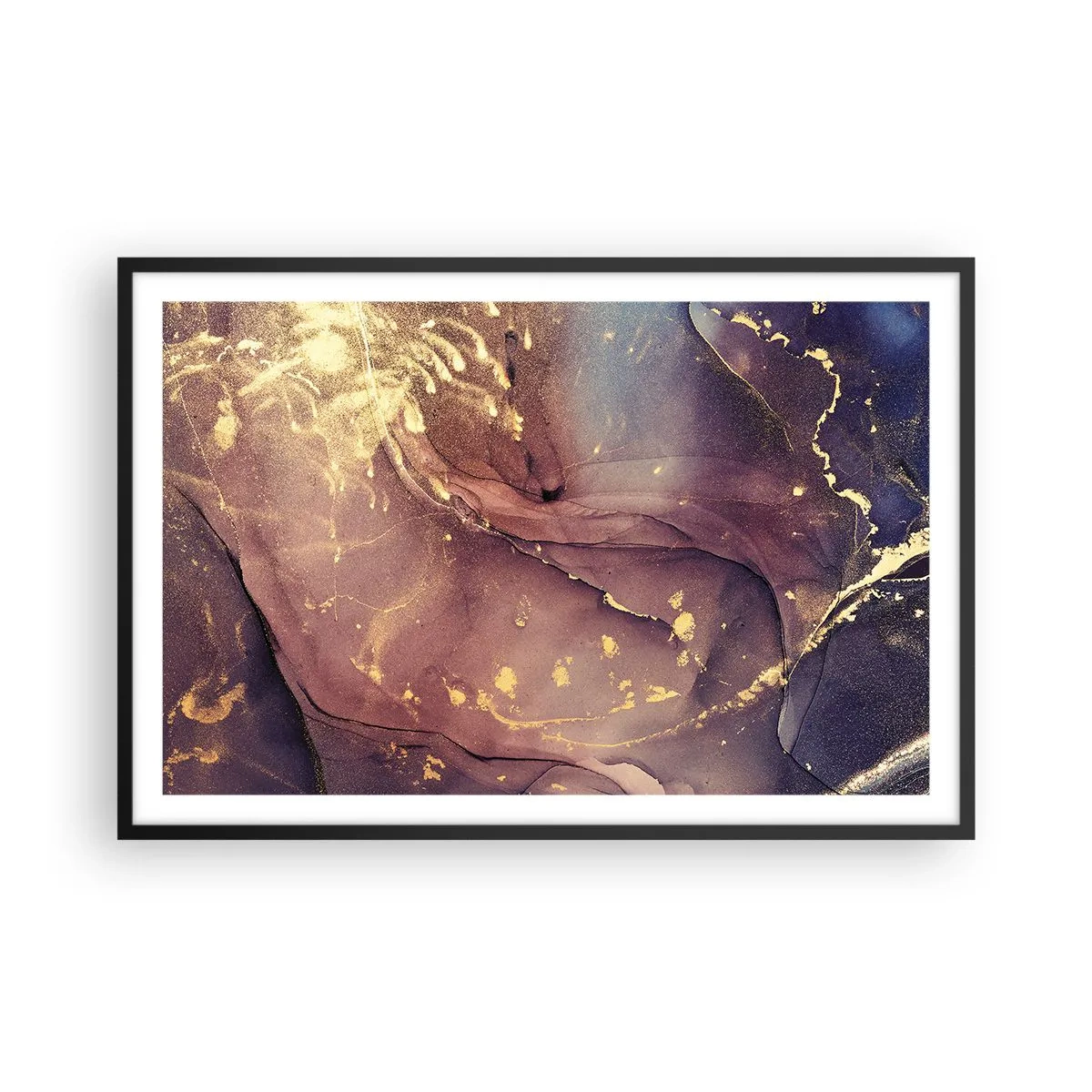 Poszter fehér keretben - Anyag és lélek - 91x61 cm