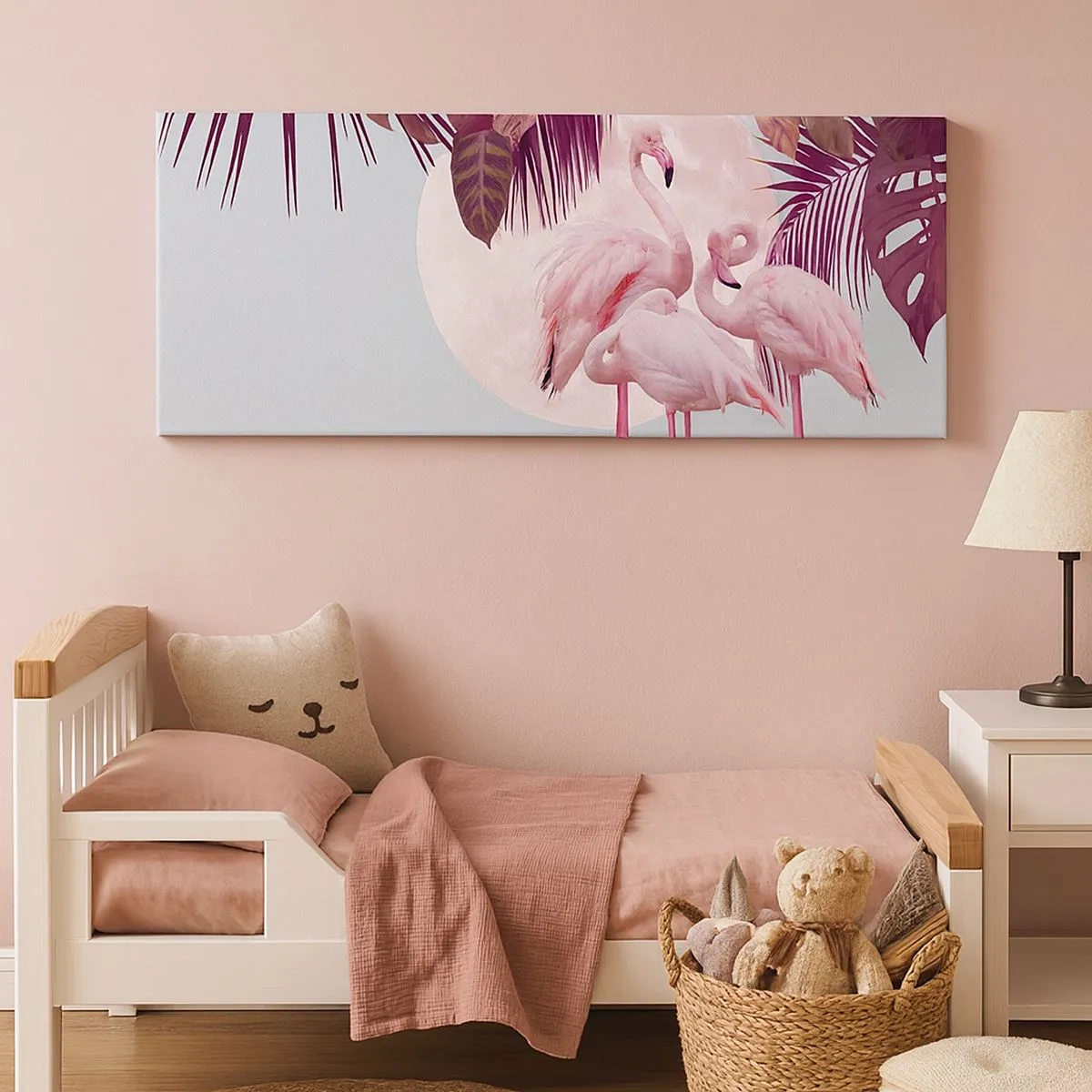 Vászonkép - Három madárgrácia - 100x40 cm