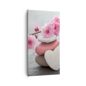 Vászonkép - Boldogság a cseresznyevirággal - 65x120 cm