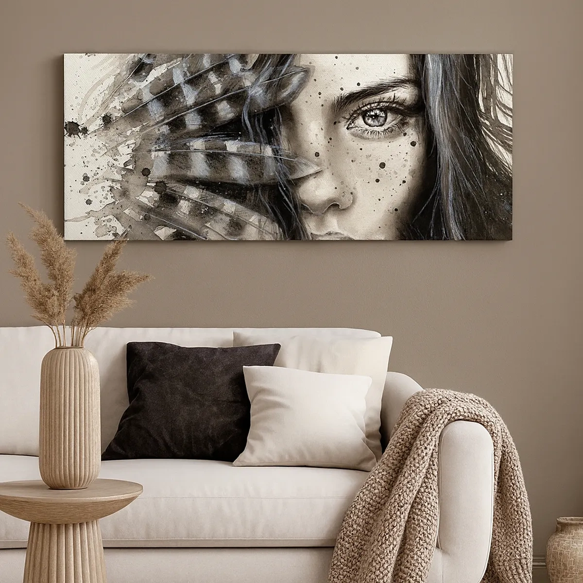 Vászonkép - Vad gyönyör - 30x30 cm