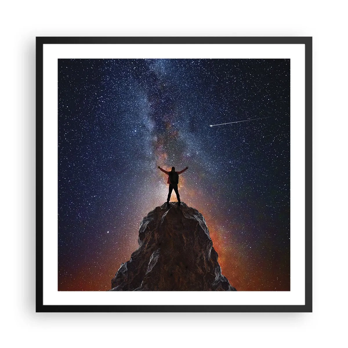 Poszter fehér keretben - Az erő velem van! - 60x60 cm