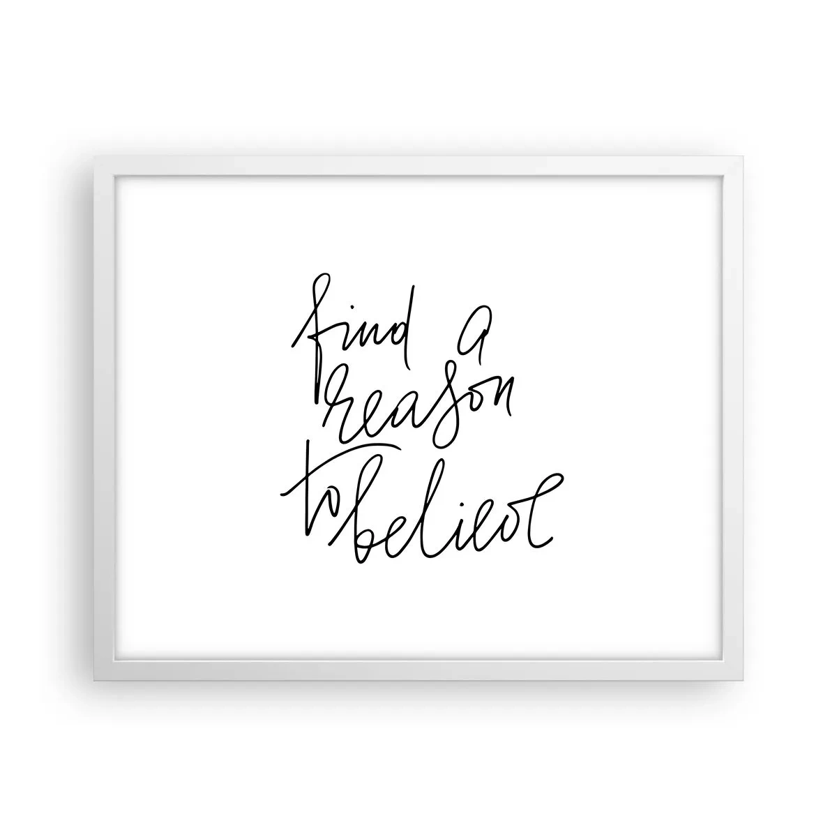 Poszter fekete keretben - Ez lehetséges - 50x40 cm