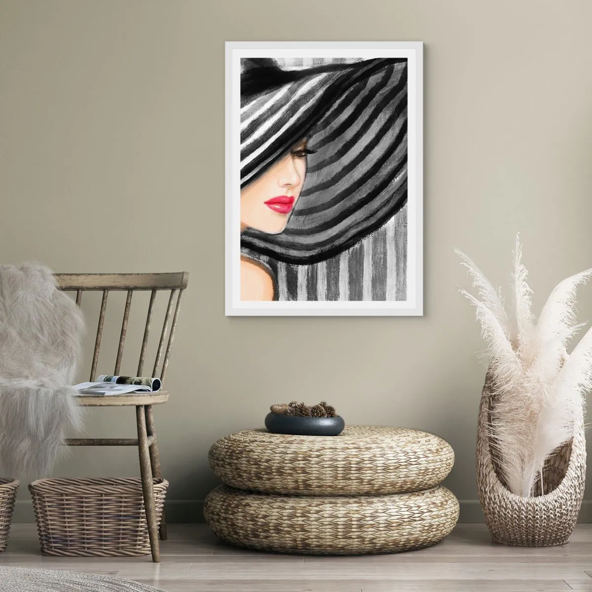 Poszter fekete keretben - Hol keressünk? - 40x50 cm