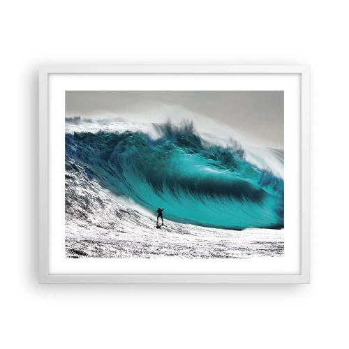 Poszter fekete keretben - Kihívás elfogadva - 50x40 cm