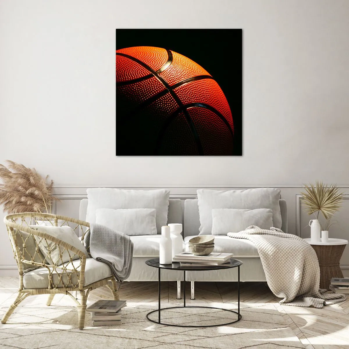 Üveg kép - Gyönyörű, mint egy bolygó - 40x40 cm