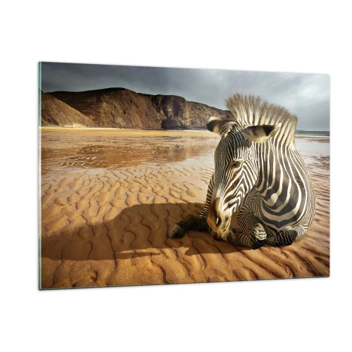 Üveg kép - Összepasszolunk - 120x80 cm
