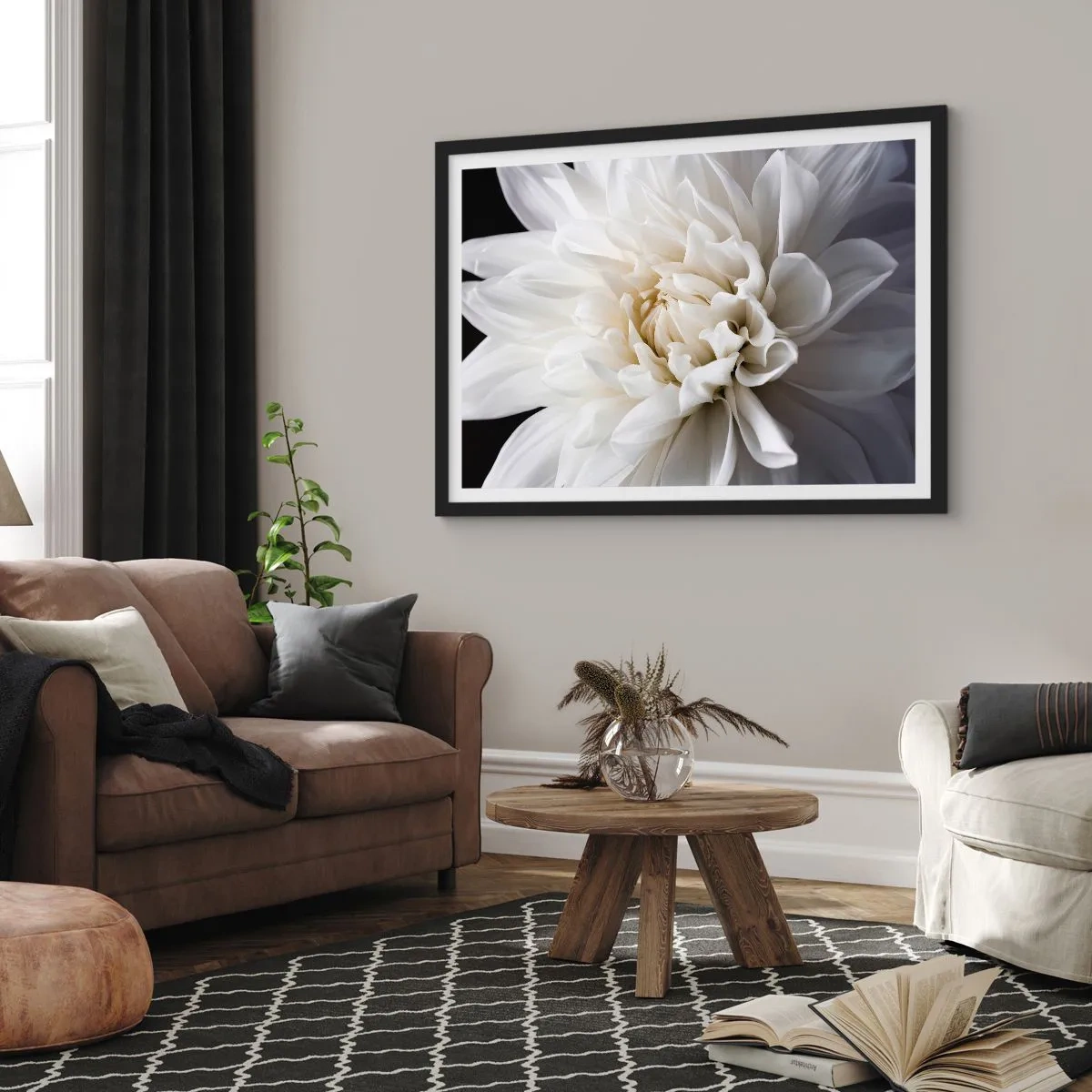 Poszter fehér keretben - Menyasszony reggele - 50x40 cm