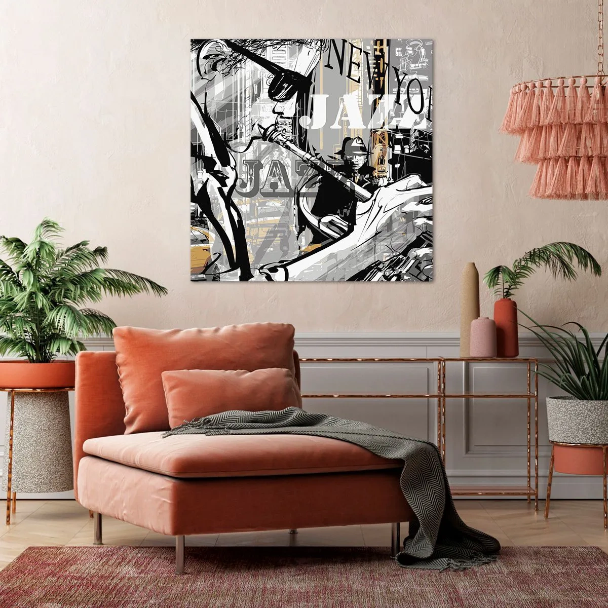 Vászonkép - A New York ritmusában - 70x70 cm