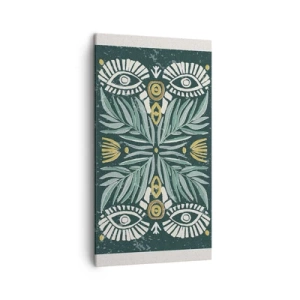 Vászonkép - Mint egy népi kivágás - 45x80 cm