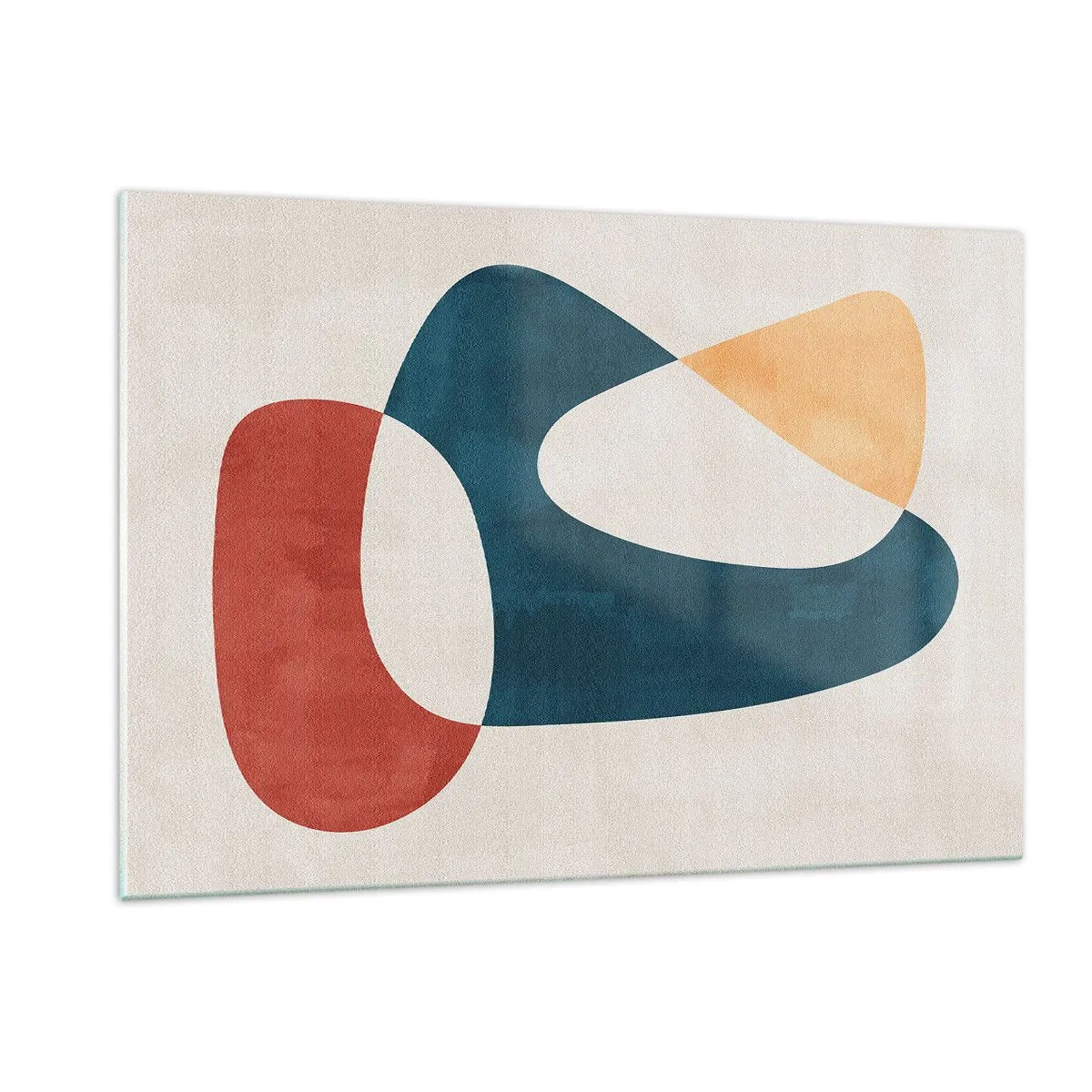 Üveg kép - Befolyások és metamorfózisok - 120x80 cm