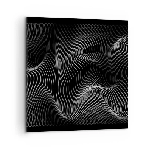 Vászonkép - A fény tánca a térben - 50x50 cm