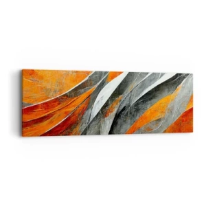 Vászonkép - Hőség és hideg - 90x30 cm