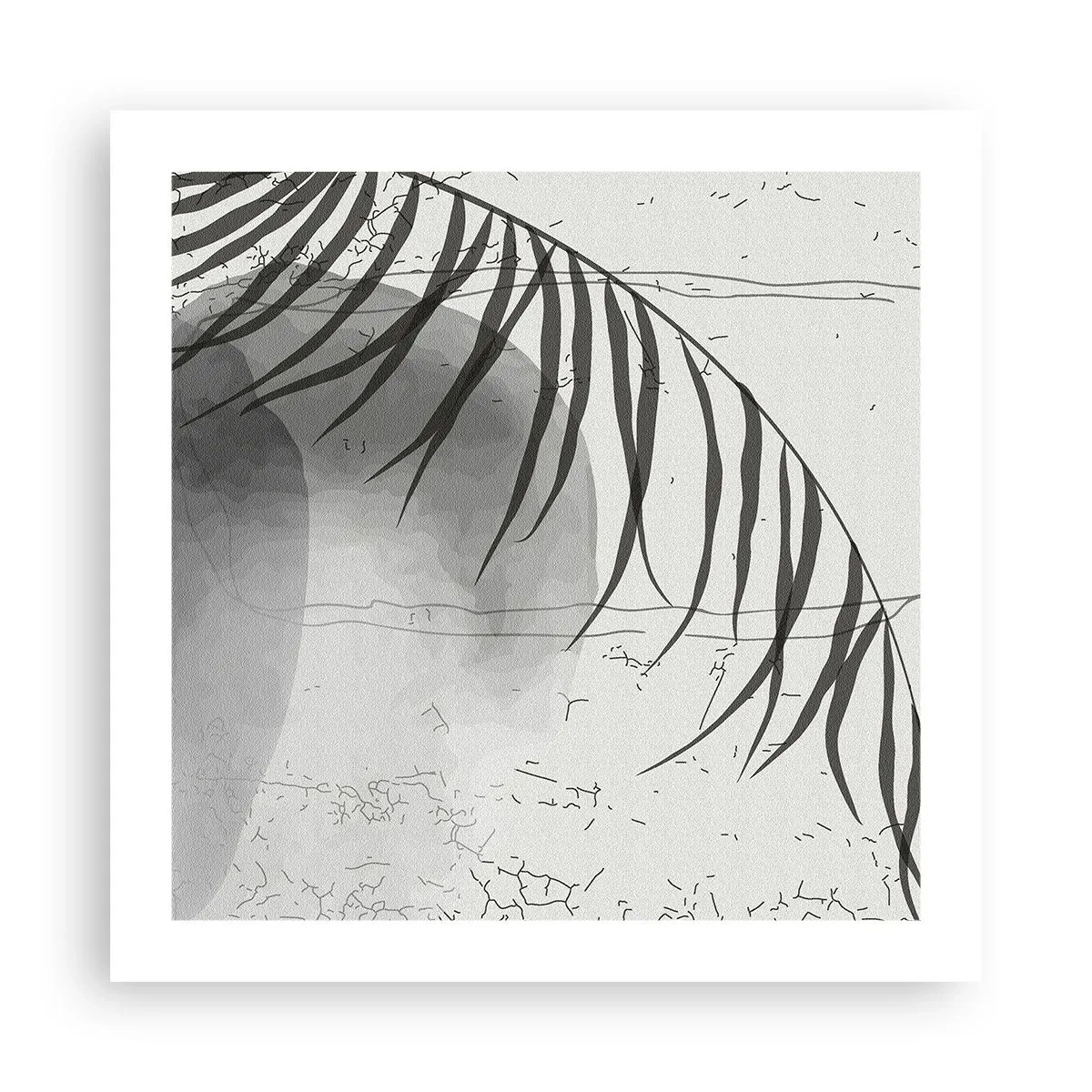 Poszter - A természet finom egzotikuma - 50x50 cm