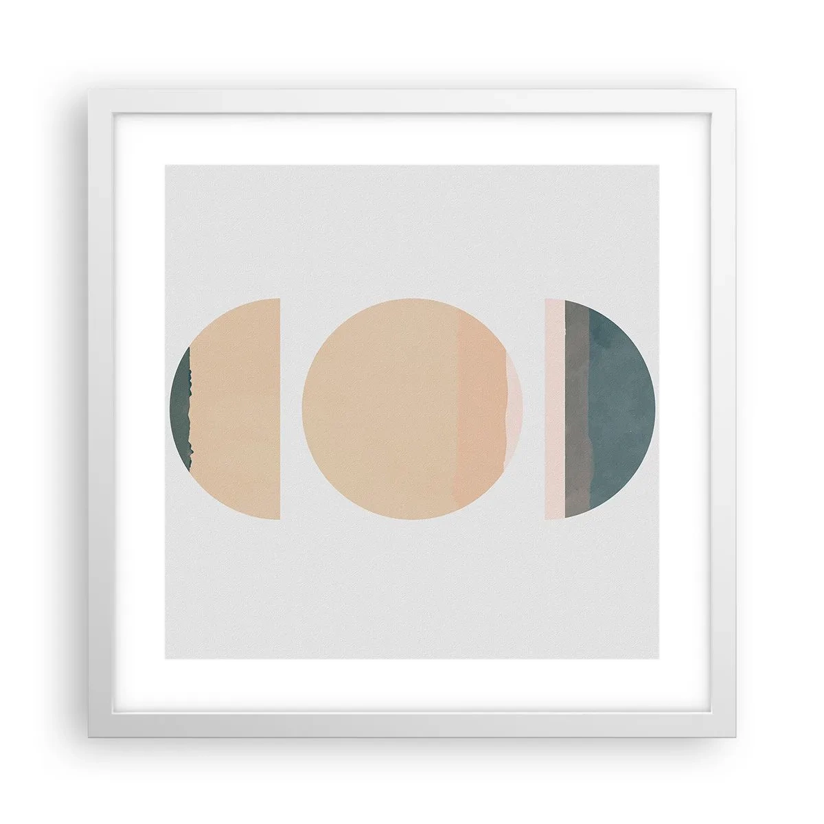 Poszter fekete keretben - Kerékről kerékre - 40x40 cm