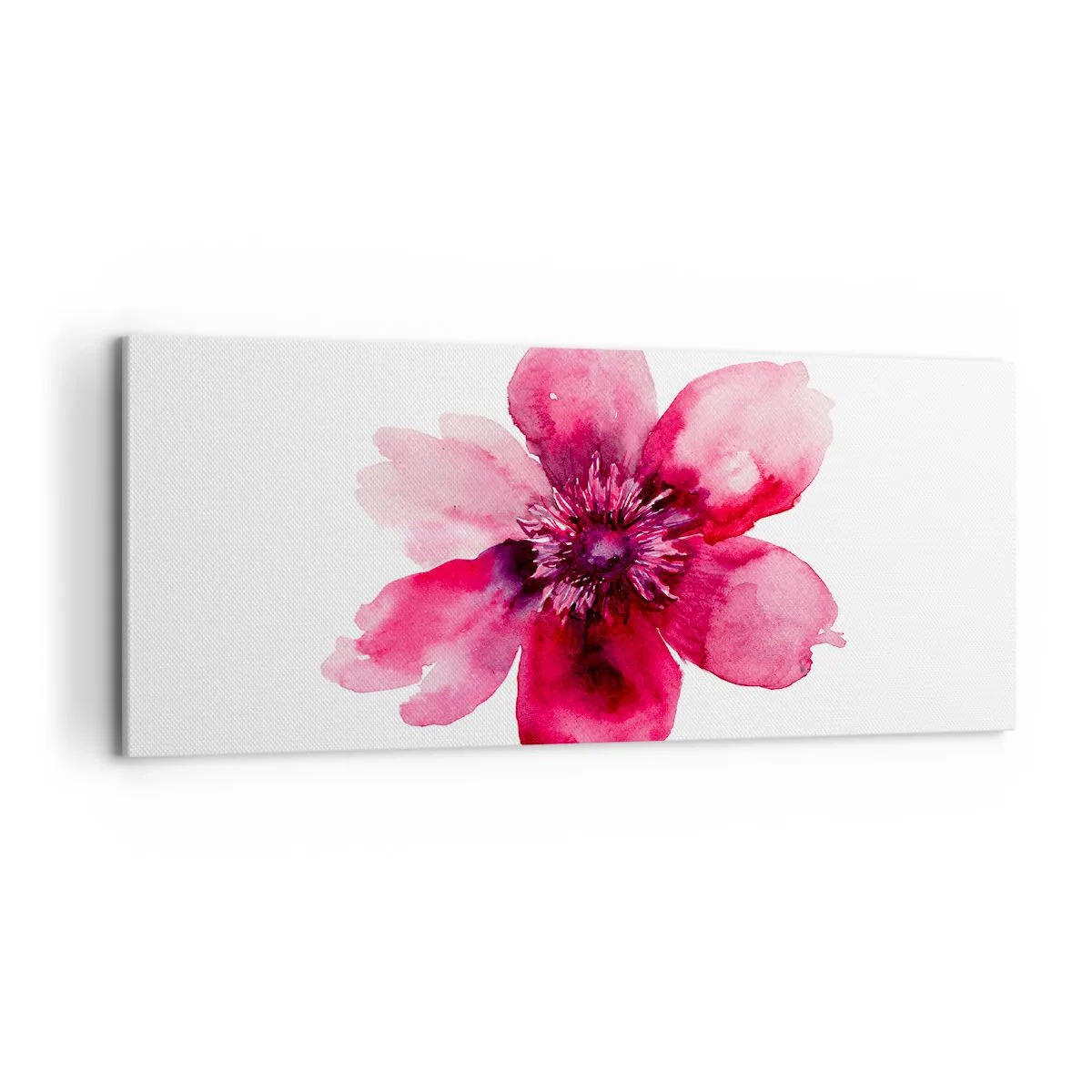 Vászonkép - Kármin illatos csók - 120x50 cm