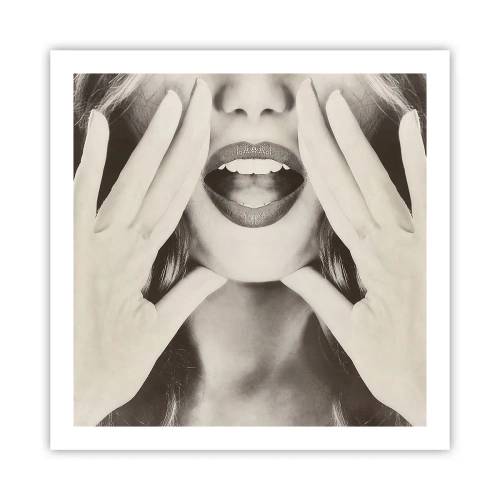 Poszter - Jövök már! - 60x60 cm