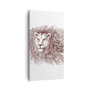 Vászonkép - Tüzes uralkodó - 55x100 cm