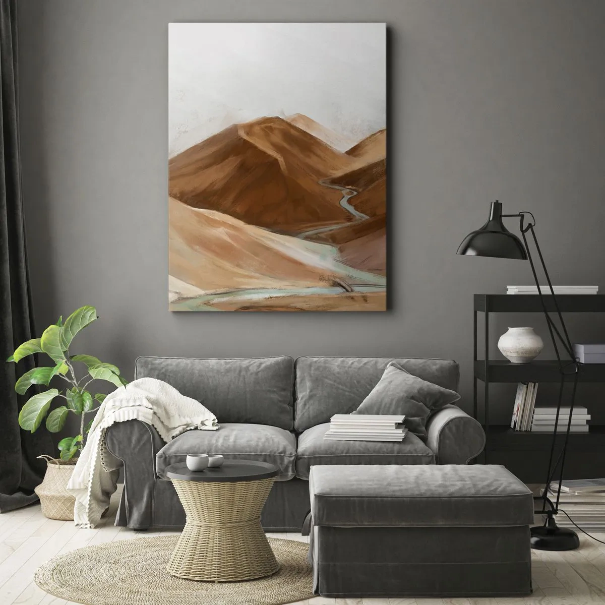 Vászonkép - A forráshoz - 45x80 cm