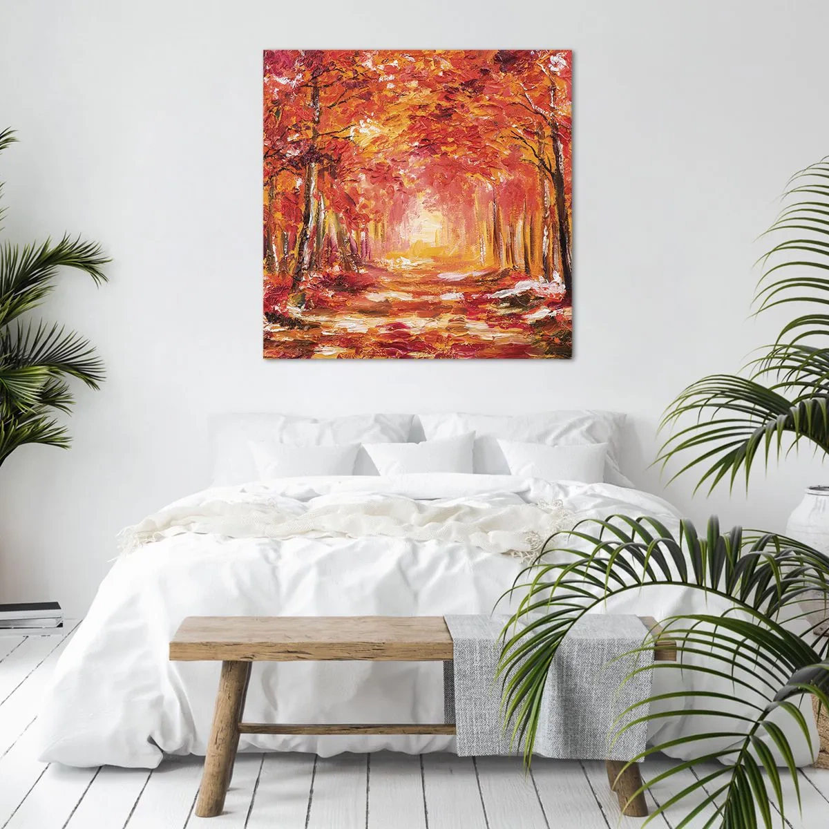 Vászonkép - Rézerdő - 50x50 cm