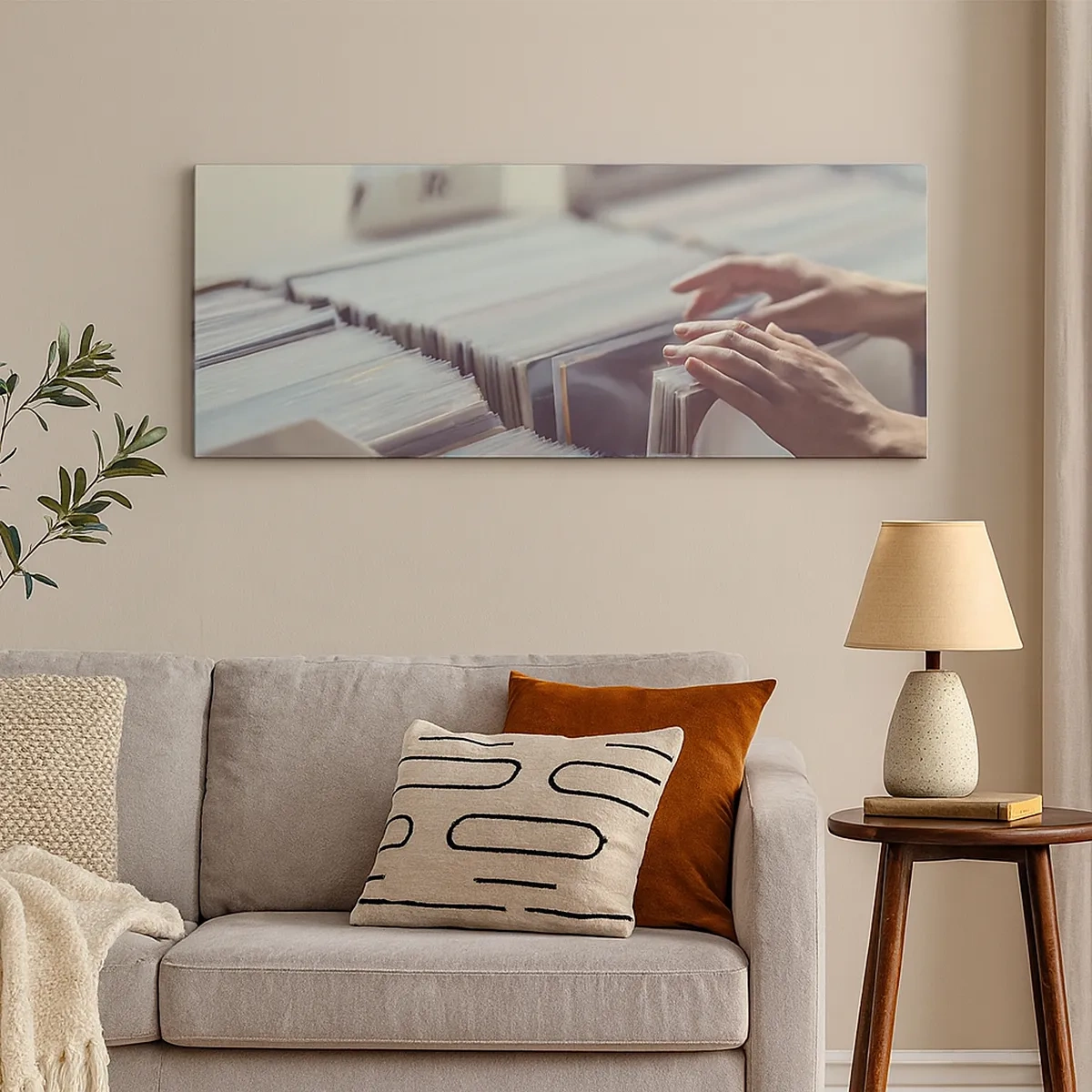 Vászonkép - Érzelmeket keresése - 30x30 cm