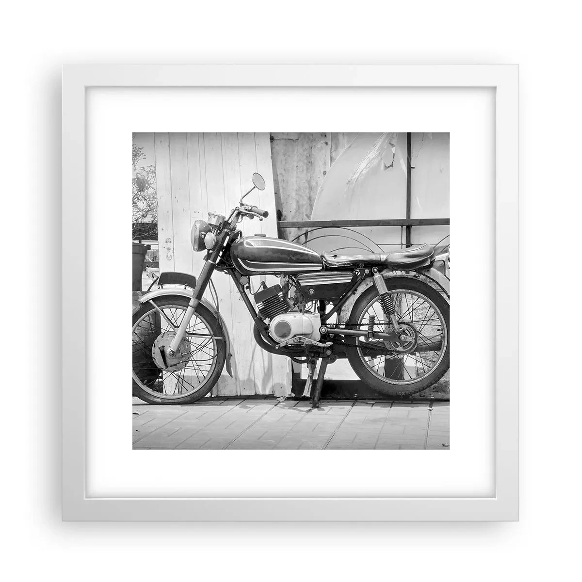 Poszter fekete keretben - Klasszikus mindenek felett - 30x30 cm