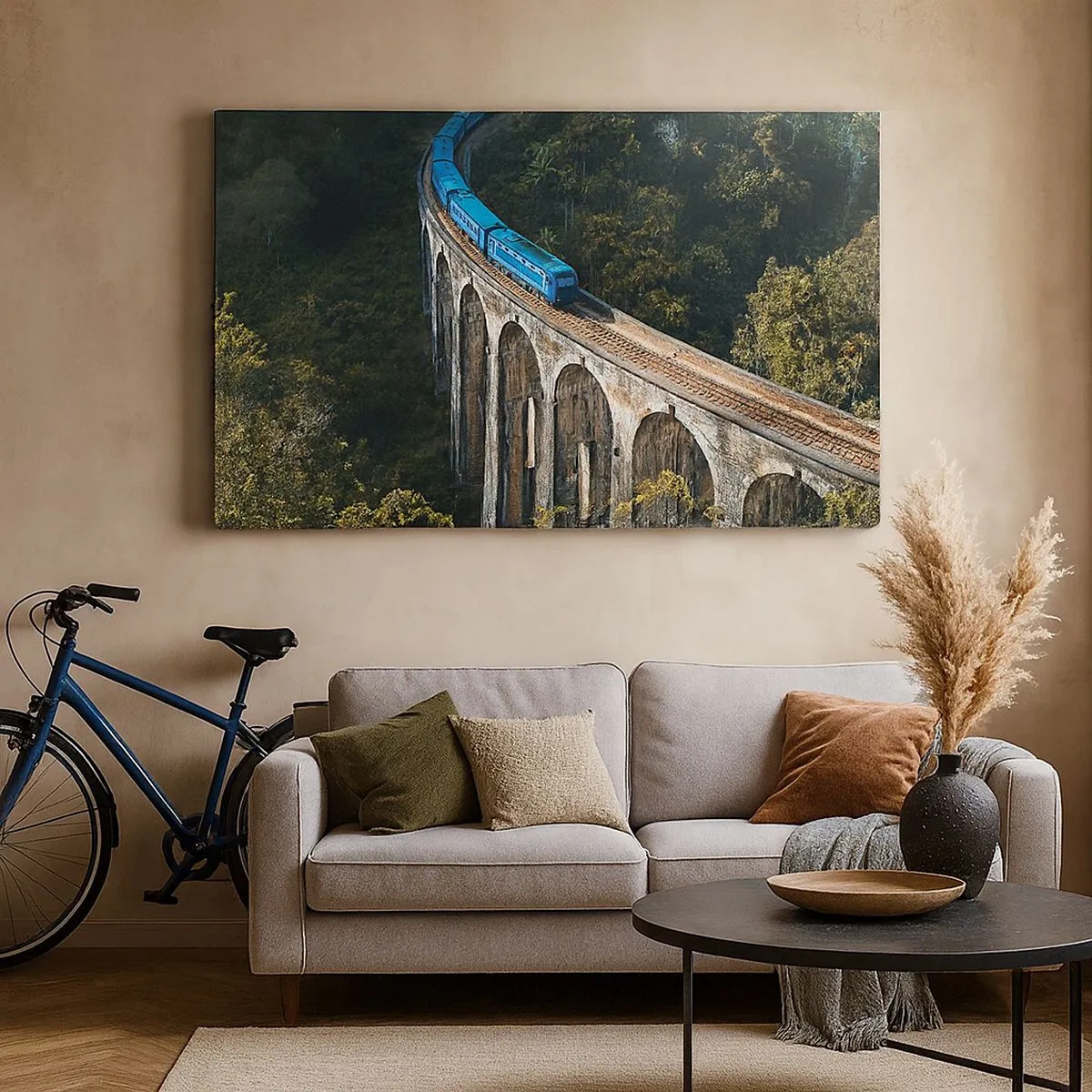 Vászonkép - Vonzódás a természethez   - 100x40 cm