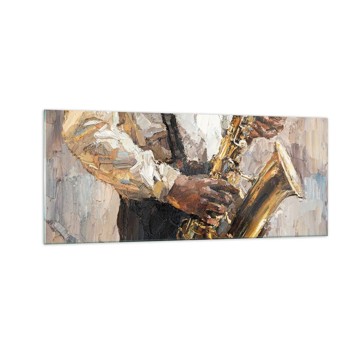 Üveg kép - Itt az idő egy szólóra - 100x40 cm