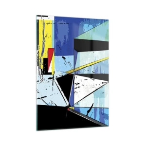 Üveg kép - Szögből nézni a világot... - 50x70 cm