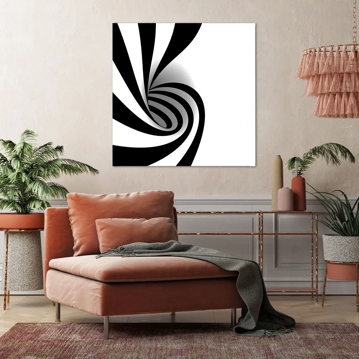 Vászonkép - És mégis forog - 40x40 cm