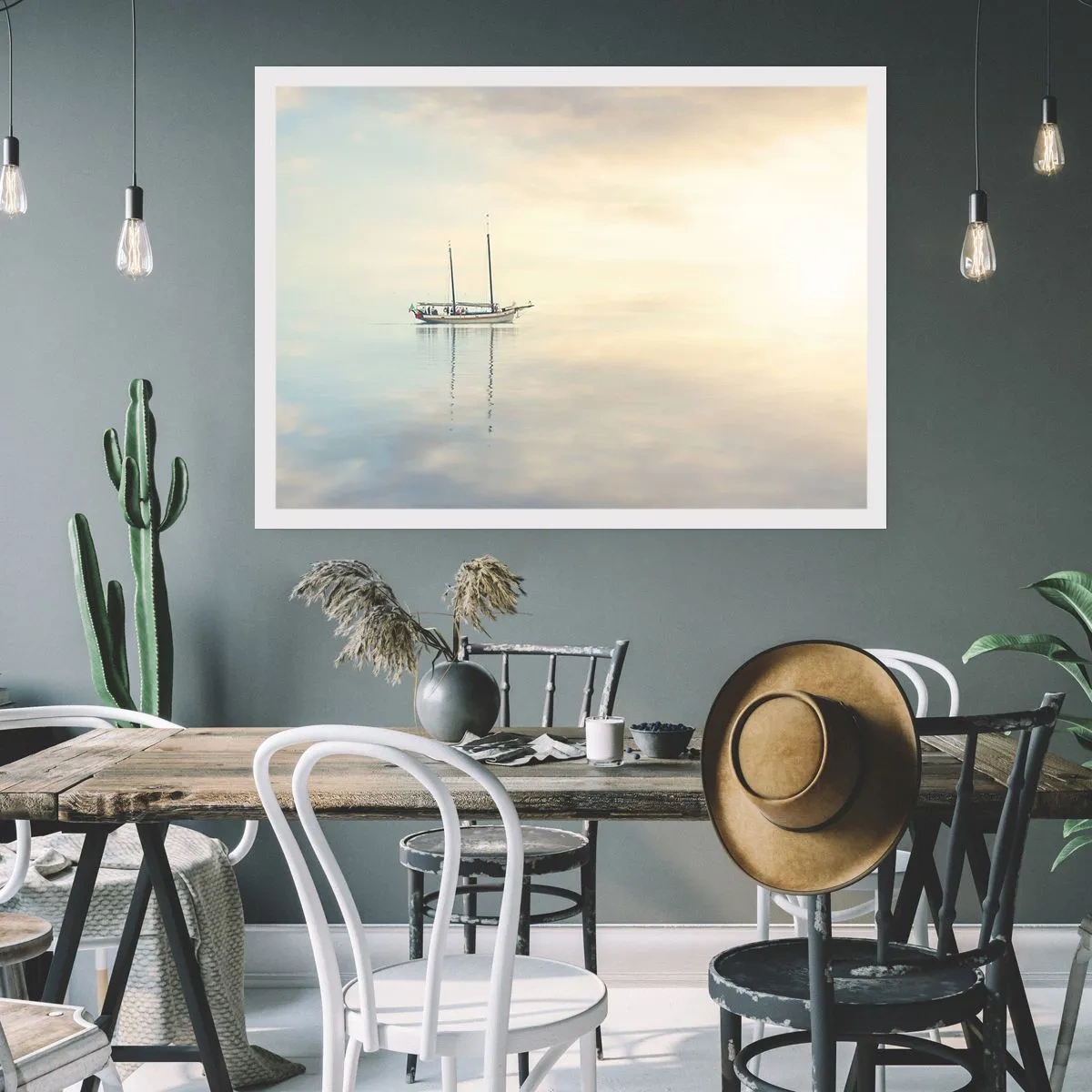 Poszter - A csend tengerében - 70x50 cm