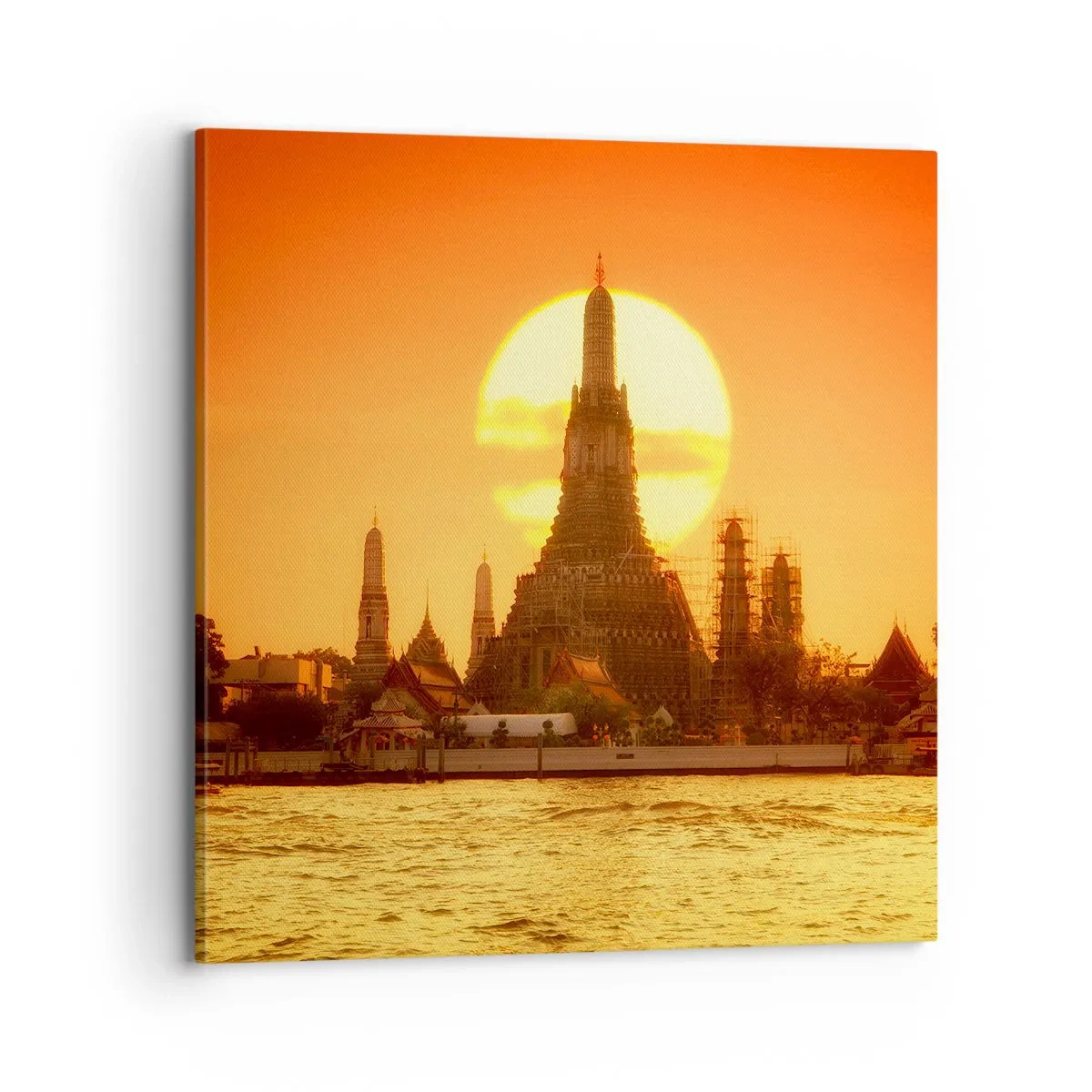 Vászonkép - Nap felé, mindig nap felé - 70x70 cm