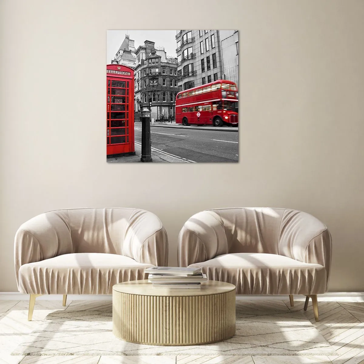 Üveg kép - Legpirosabb az Európában - 70x70 cm