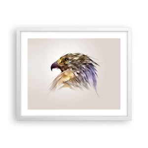 Poszter fekete keretben - Egy harcos portréja - 50x40 cm