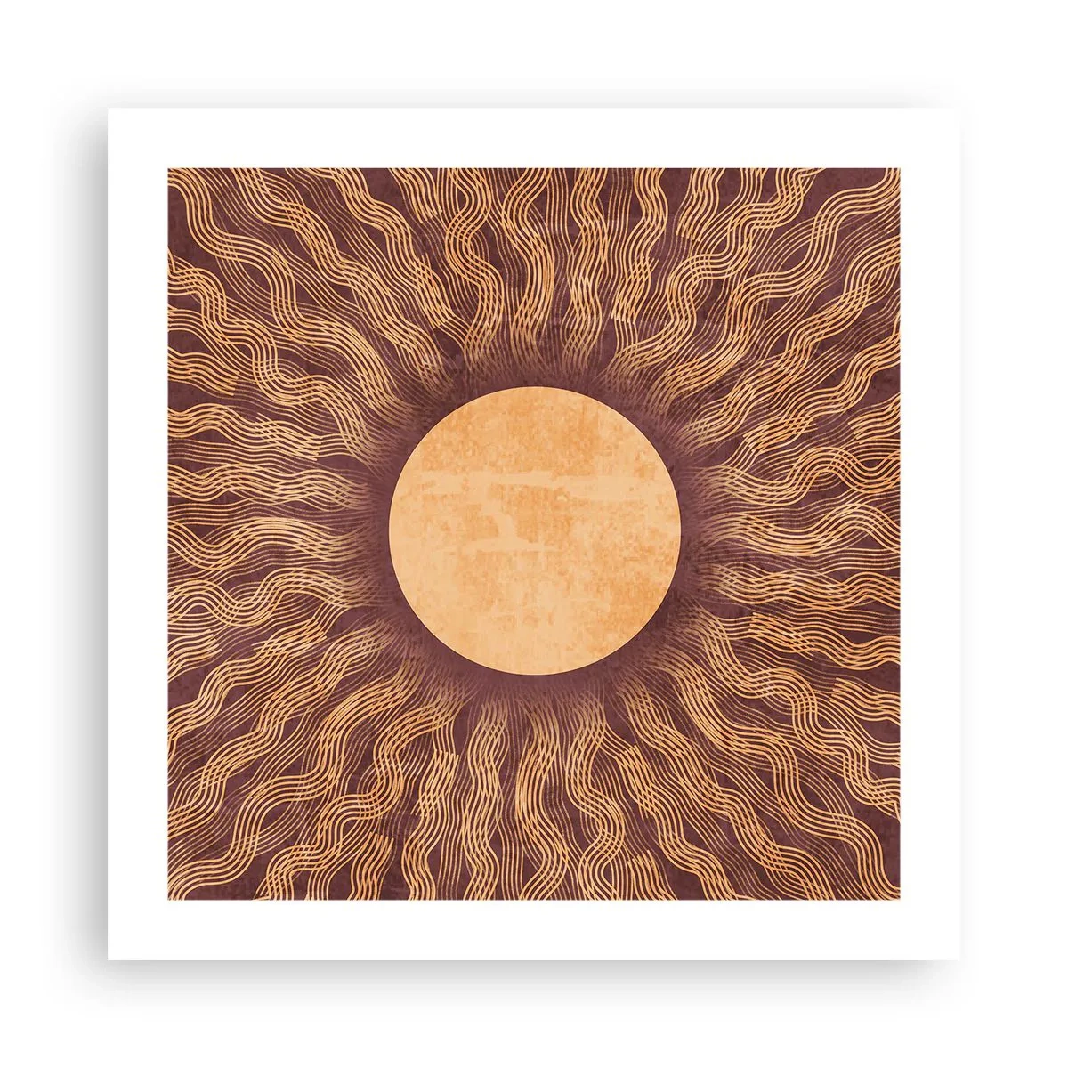 Poszter - A nap ikonja - 50x50 cm