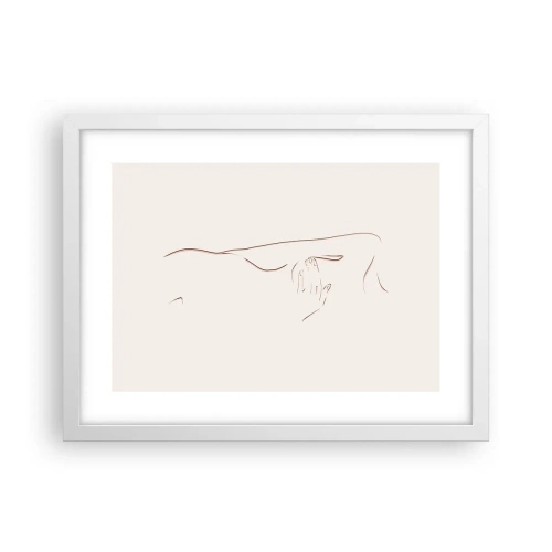 Poszter fekete keretben - A vágy alakja - 40x30 cm